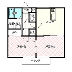 メゾンプランタンの物件間取画像